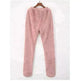 Women Coral Fleece Socks Leggings Winter Warm Sleepwear Ankles Knees Guard Women Home Pants Thick Pajamas Pant - EX-STOCK CANADA