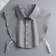 Men's Formal Decorative Shirt Collar – Polyester, 5 Colors | Canada & USA