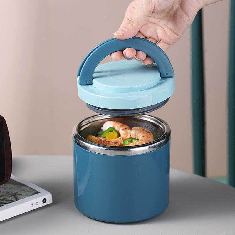 Commuters Students With Lid Portable Stainless Steel Insulation Lunch Box EX-STOCK