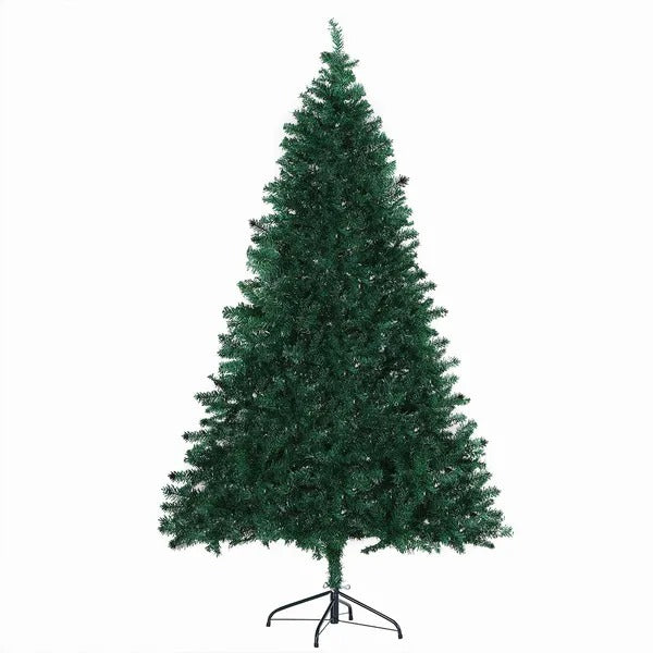 6ft Christmas Tree Unlit Artificial Spruce Full Tree With Solid Metal Stand EX-STOCK Canada 