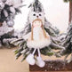 Christmas Cute Fabric Antler Plush Girl Decoration Ornaments - EX-STOCK CANADA