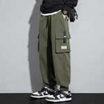 Plus Size Men's Workwear Bag Fall Loose Tappered Cargo Pant trouser - EX-STOCK CANADA