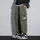 Plus Size Men's Workwear Bag Fall Loose Tappered Cargo Pant trouser - EX-STOCK CANADA