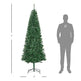 6.9ft Artificial Christmas Tree W Metal Stand Spruce Branch Tips Green EX-STOCK Canada 