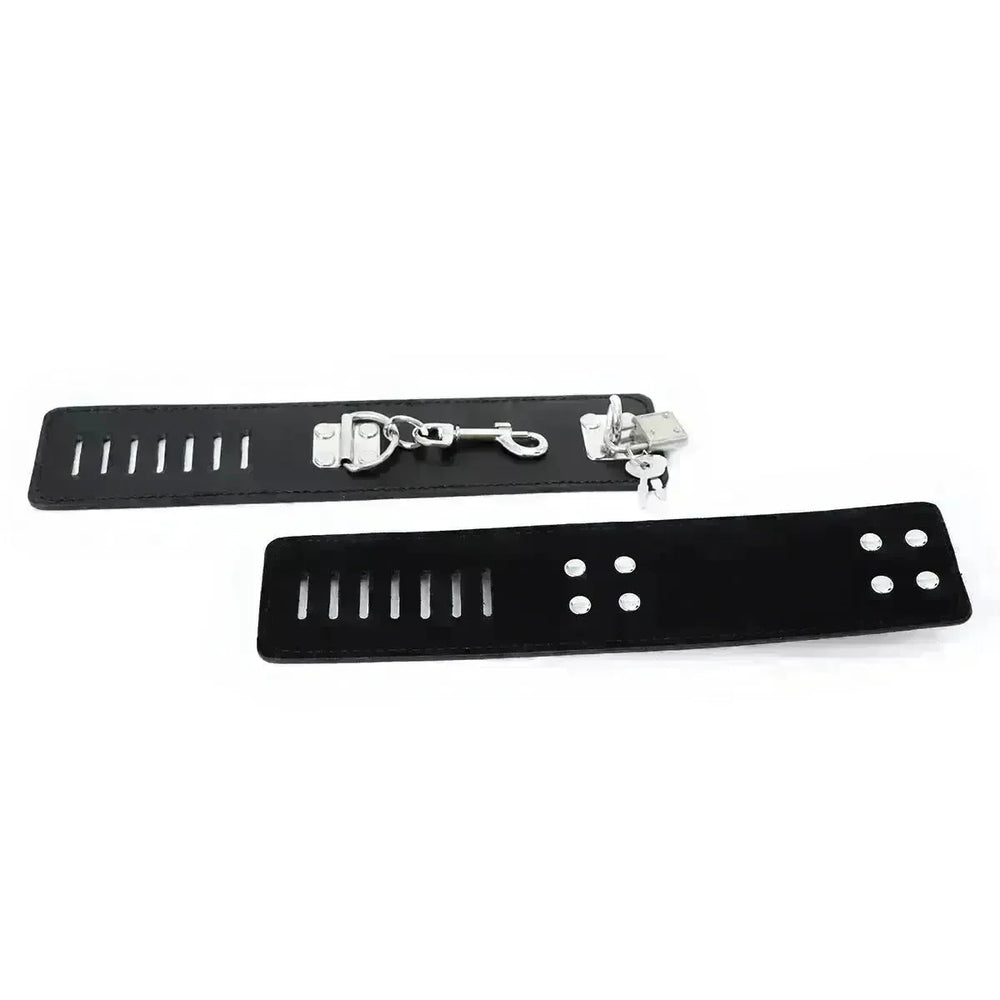 BDSM Toys Women Products Iron Tube Handcuffs Footcuffs Bondage Sets Bundled Toys - EX-STOCK CANADA