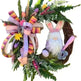 Christmas Bunny Garland Easter Decoration Foam Fruit Mall Living Room Props Ornaments - EX-STOCK CANADA