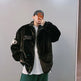 Winter Letters Embroidery Cotton-padded Coat Men | EX-STOCK product gallery photo 1