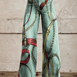 Women's Flared Thin Casual Pants 