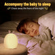 Baby Feeding, Adjustable, Creative, Rabbit, Elk Touch Light, Clap Light, Small Electric Light, Soft Baby Lamp toy - EX-STOCK CANADA