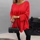 Oversized Fashion Knitted Fleece Pullover Sweater tops for Fall Winter - EX-STOCK Canada