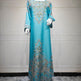 Muslim Robe Printed Dubai Women's Clothing Dress - EX-STOCK Canada
