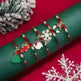 5pcs New Christmas Polymer Clay Handmade Beaded Bracelet set - EX-STOCK CANADA