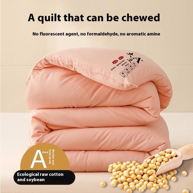 Comfortable Soybean Cellucotton Single Double Duvet Airable Cover Lunch Break Spring Summer Thin Quilt Duvet Insert EX-STOCK Canada 