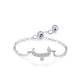 S925 Sterling Silver Niche Style Arabic Letters Pull-out Chain All-match Stackable EX-STOCK Canada 