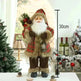 Christmas Decoration Supplies Fabric Santa Claus Doll Props Ornaments - EX-STOCK CANADA