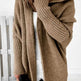 Oversized Head cover Knitted Long Kimono Cashmere Cardigan for Women - EX-STOCK Canada