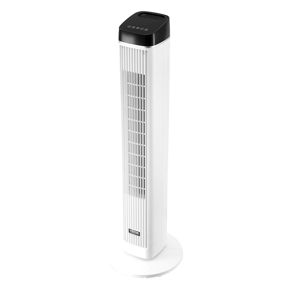 Ventilateur Tour Oscillant 9H Minuterie Haute Vitesse Avec Télécommande 