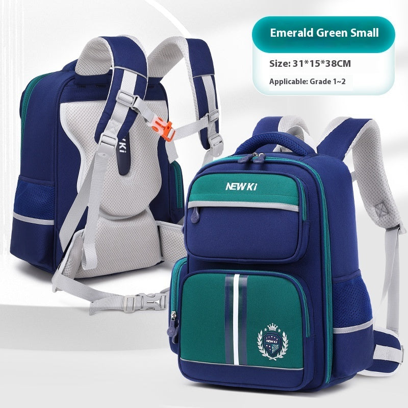 School Student Schoolbag Children's Waterproof Backpack Wear-resistant Men And Women EX-STOCK