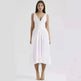 Women's Summer French Seaside Vacation Waist-tight Temperament Midi Skater Dress - EX-STOCK CANADA