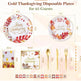 Thanksgiving Disposable Plates And Napkins Party Supplies Tableware Dinnerware Set - EX-STOCK CANADA
