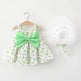 Casual Newborn Baby girl Printed Bow Princess Dress - EX-STOCK Canada