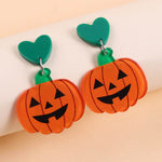 European And American Halloween Series Acrylic Earrings Color - EX-STOCK Canada