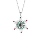 Snowflakes Christmas Necklace gift for women - EX-STOCK CANADA