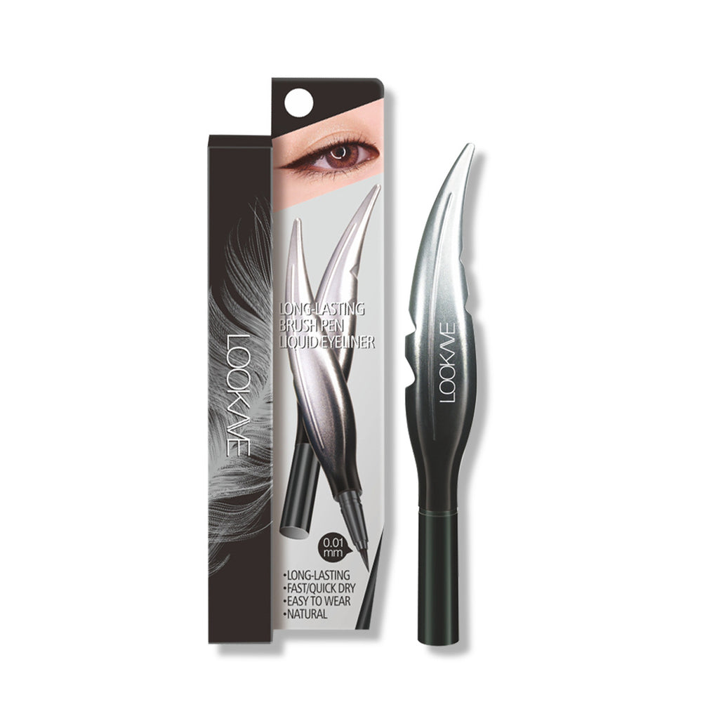 Eyelash curler with packaging on a white background