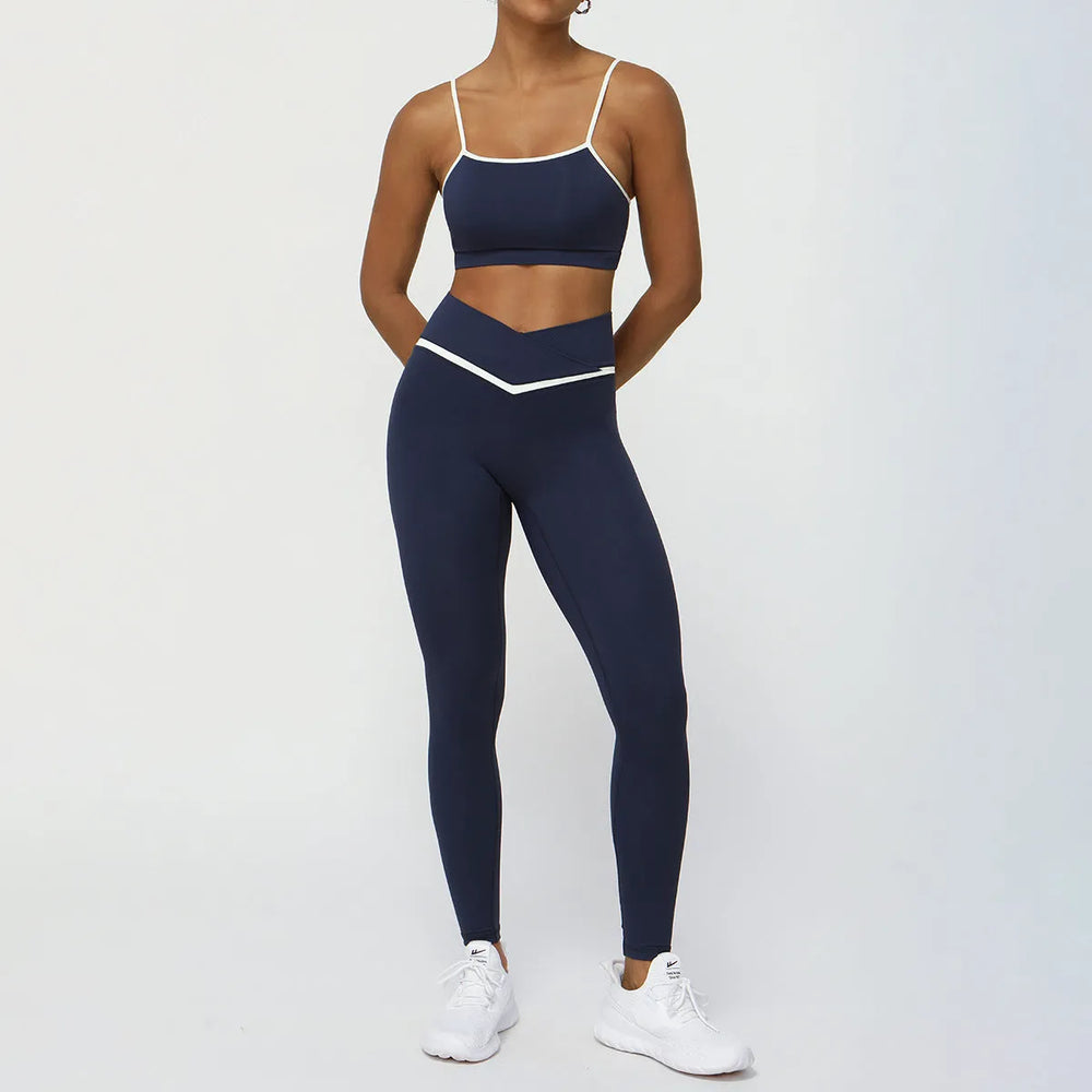 Workout Clothes for Women Running Yoga Outfit Set 2pcs - EX-STOCK CANADA