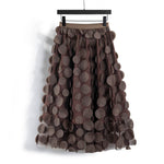 Women's Retro fashion Line Midi Maxi Prairie Skirt - EX-STOCK Canada