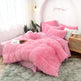 Mink Velvet Four Piece Set Long Plush Crystal Velvet Duvet Cover EX-STOCK Canada 
