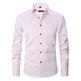 Men's Long Sleeve Business Casual Shirt – Loose Fit, 10 Colors, S–8XL | Canada & USA