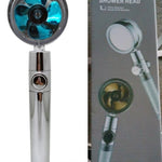 Shower Head Water Saving Flow 360 Degrees Rotating With Small Fan ABS Rain High Pressure Spray Nozzle Bathroom Accessories EX-STOCK Canada 