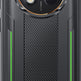 Back view of a rugged phone with OUKITEL branding on a black background