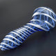 Color Stripes Glass Crafts Hookah Pipe - EX-STOCK Canada