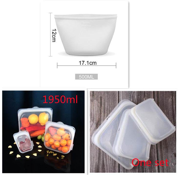Silicone Food Storage Bag reusable freezer bags - EX-STOCK Canada