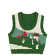 Women Christmas Sleeveless Knitted Sweater Vest - EX-STOCK Canada