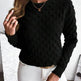 Pullover Round Neck Long Sleeves Knitwear Cashmere sweater Top women - EX-STOCK Canada