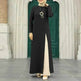 ArabWomen Plain Split Long sleeve Abaya Dress - EX-STOCK Canada