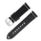 Discoloring Oil Wax Top Layer Cowhide Watch Strap - EX-STOCK Canada