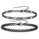 New Men's Cuban Chain Bracelet Set EX-STOCK Canada 