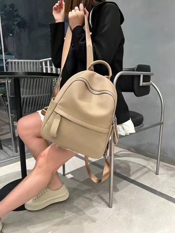 High-grade Baidu Leather Backpack EX-STOCK