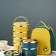 Stainless Steel Microwave Oven Sealed Insulated Lunch Box With Lid EX-STOCK