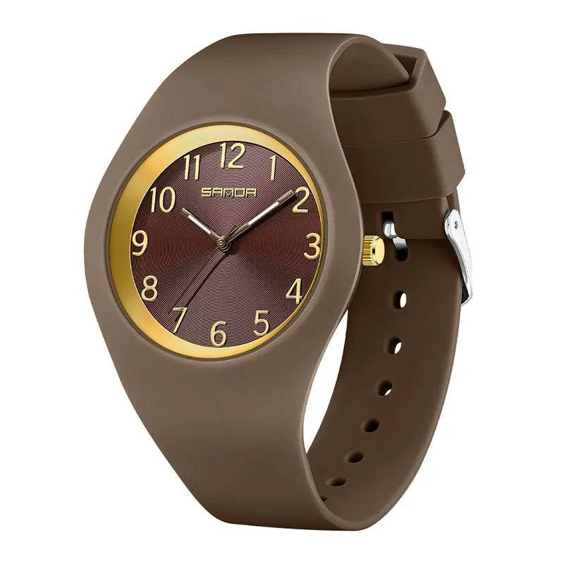 Student Thin And Light Silicone Strap Waterproof Simple Fashion Electronic Watch - EX-STOCK Canada