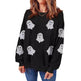 Halloween Ghost Top Loose Casual Pullover - EX-STOCK Canada