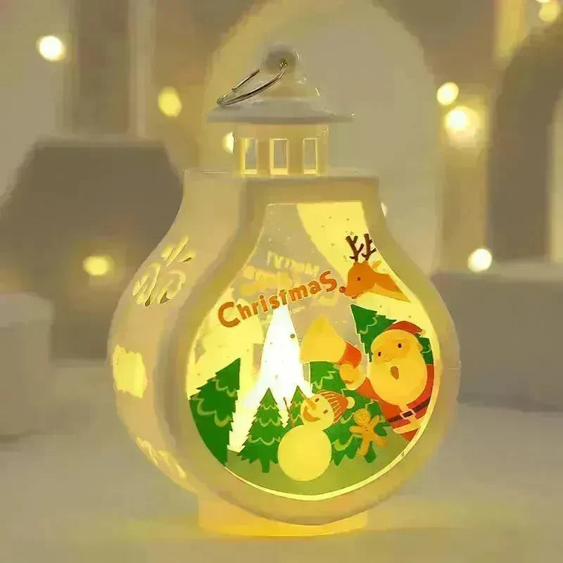 Christmas Candle Lamp Romantic Ornaments - EX-STOCK CANADA