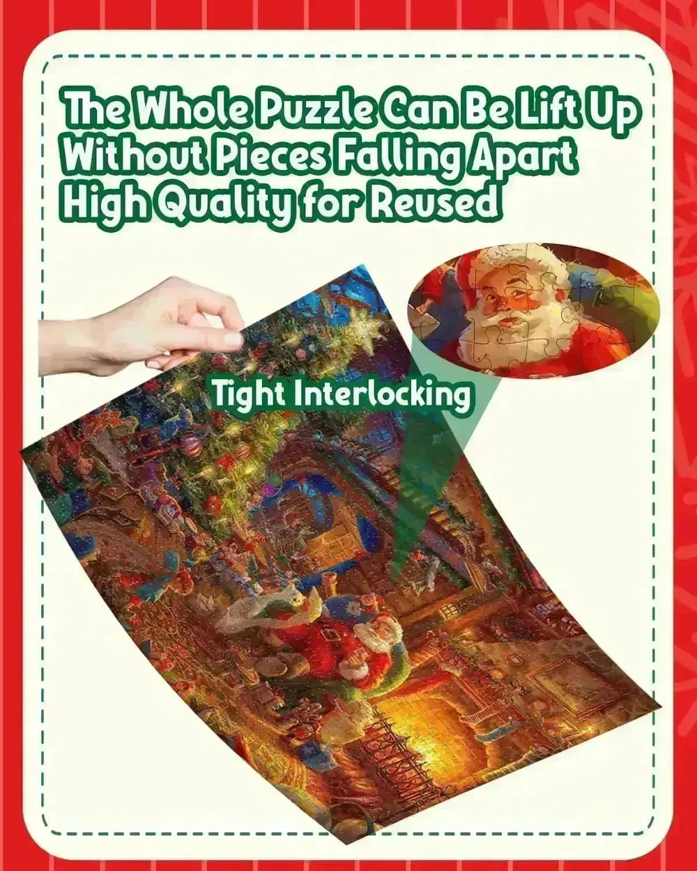 Christmas 24-day Countdown Scene Puzzle - EX-STOCK CANADA