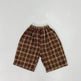 Fashion Personality Children's Plaid Stylish Pants Short pant for Boys - EX-STOCK Canada