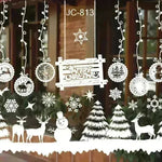 New Christmas Decorations Christmas Window Stickers - EX-STOCK CANADA