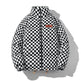 New Fall Winter Checkered Cotton padded Down Puffer Jacket men - EX-STOCK CANADA
